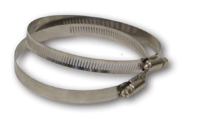 EZ FLO - 69033 Dryer Hose Clamp and Flexible Aluminum Laminated Duct Kit - 69033