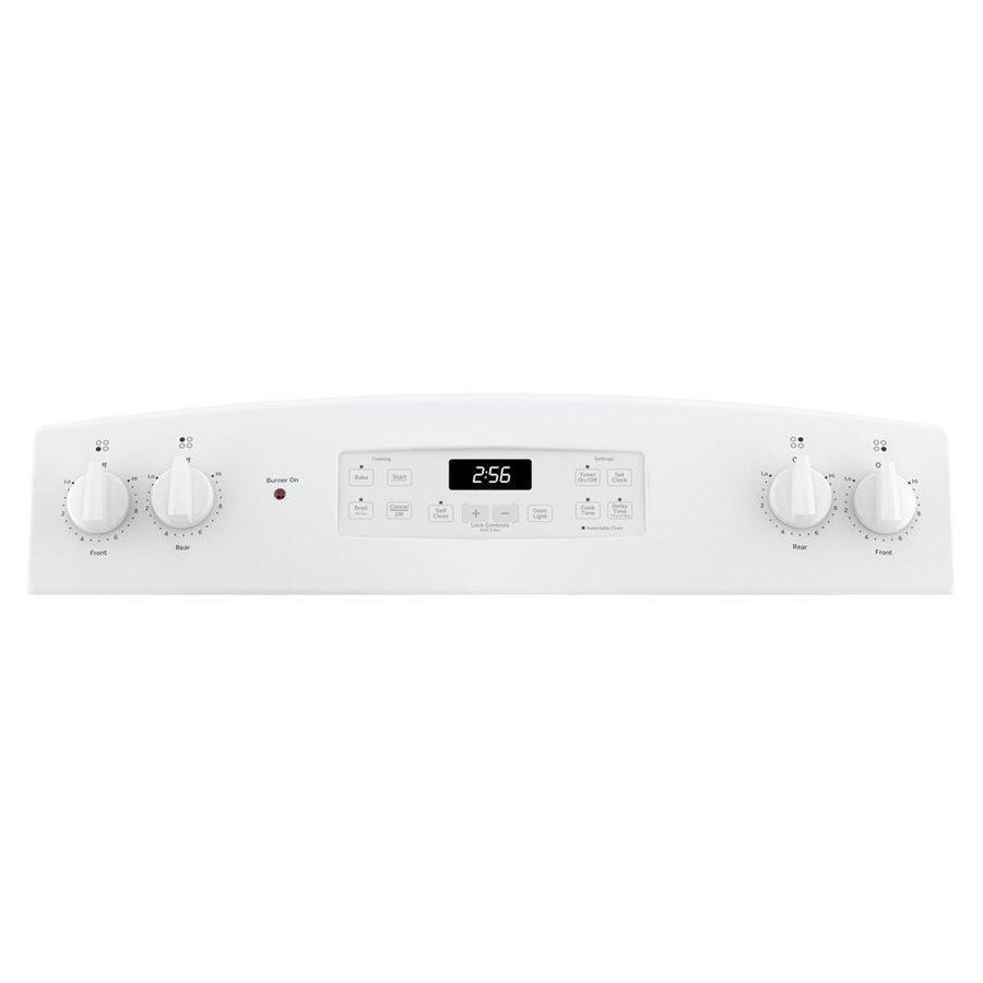 GE - 5 cu. ft  Electric Range in White - JCBP240DMWW
