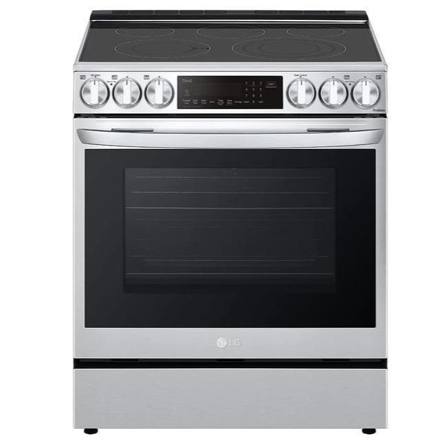 LG - 6.3 cu. ft Electric Range in Stainless - LSEL6335F