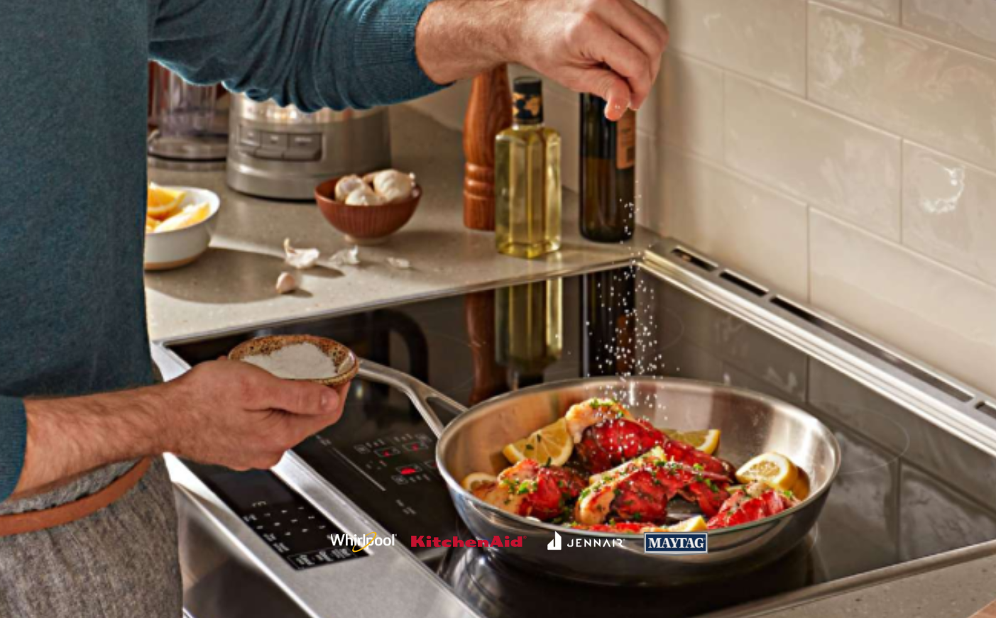 Whirlpool, KitchenAid, and JennAir Free Cookware Set Promotion Free Cookware Set Promotion Jan 1 - Dec 31, 2026