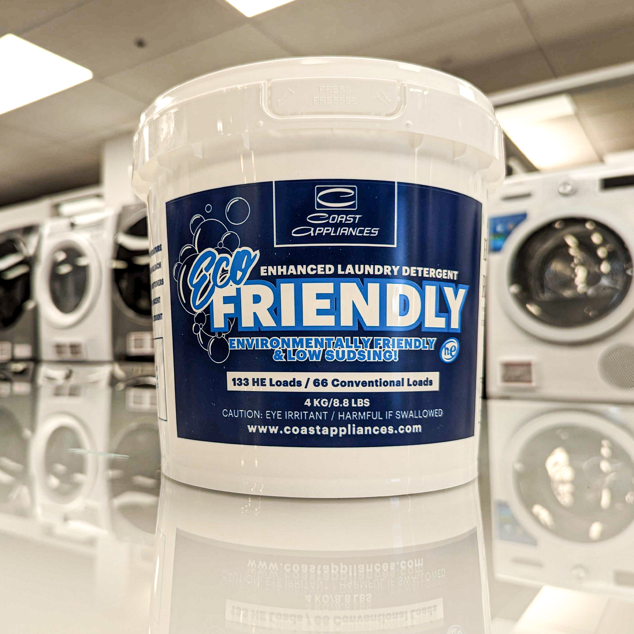 Midea Laundry Pair - MLE47C4AWW, MLV47C4AWW