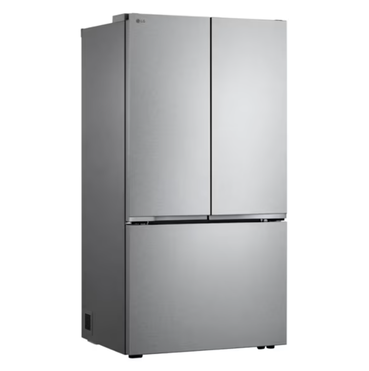 LG - 35.75 Inch 25.1 cu. ft Zero Clearance Counter Depth French Door Refrigerator in Stainless - LF25Z6211S